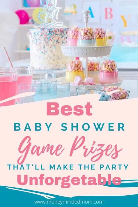 🎁👶 Top 1/ Prizes for Baby Shower Games ✨  Looking for the BEST baby shower game prizes & gifts? 🎁👶 We've got you covered! Discover our list of the top 18 baby shower game gifts sure to make your guests feel like winners 🏆💕 Click over to learn what they are! 💻😄 Gifts For Baby Shower Game Winners, Game Prizes For All Ages, Game Gifts For Baby Shower Prize Ideas, Cheap Game Prizes, Baby Shower Door Prize Ideas, Baby Shower Games And Prizes, Baby Shower Prizes For Guests, Baby Shower Game Prizes Ideas Co-ed, Cheap Baby Shower Prizes For Games