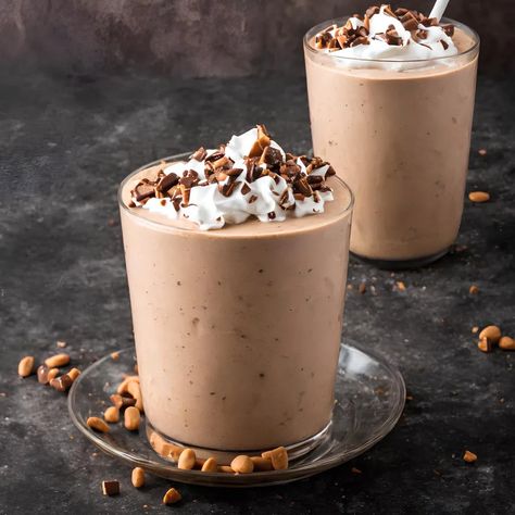 American Milkshake, Homemade Milkshake Recipe, Homemade Milkshake, Milkshake Recipe Chocolate, Milkshake Recipe, Snickers Bar, Classic Candy, Chocolate Milkshake, Milkshake Recipes