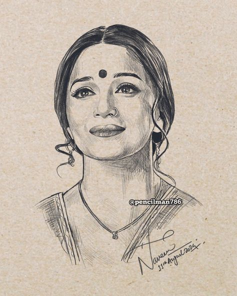 Chandramukhi 🌙 Pencil sketch of legendary actor @madhuridixitnene as #chandramukhi in @bhansaliproductions ‘s #devdas , Hope you like it! #madhuridixit #chandramukhidevdas #maardala Follow @pencilman786 for more of such #artworks #madhuridixitnene #madhuri #madhuridixitarabfc @instagram @creators #instagram #instagood #explorepage #explore #fyp #foryou #bhyp #viral #trending #foryoupage #pencilman786 [ Madhuri Dixit, Devdas, Chandramukhi, Beautiful, Bollywood actress, Legend, Penci... Indian Celebrity Drawings, Indian Celebrity Portraits Drawing, Madhuri Dixit Sketch, Face Art Drawing, Pencil Drawing Images, Pencil Sketch Images, Celebrity Portraits Drawing, Caricature Sketch, Anatomy Sketches