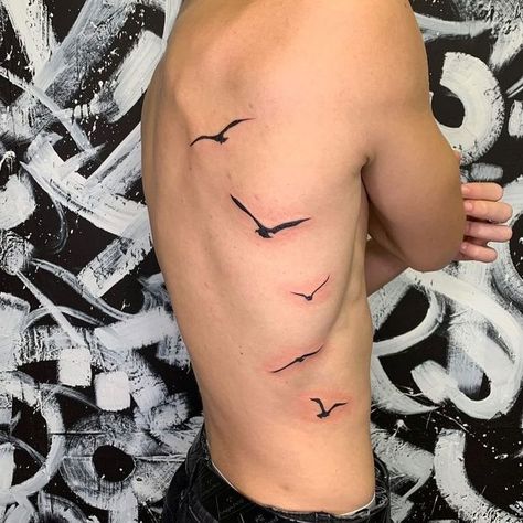 Mens Tattoo Sleeves, Rib Tattoos For Guys, Bird Tattoo Men, Bird Tattoo Wrist, Guys Tattoos, Simple Tattoos For Guys, Small Forearm Tattoos, Wrist Tattoos For Guys, Silhouette Tattoos