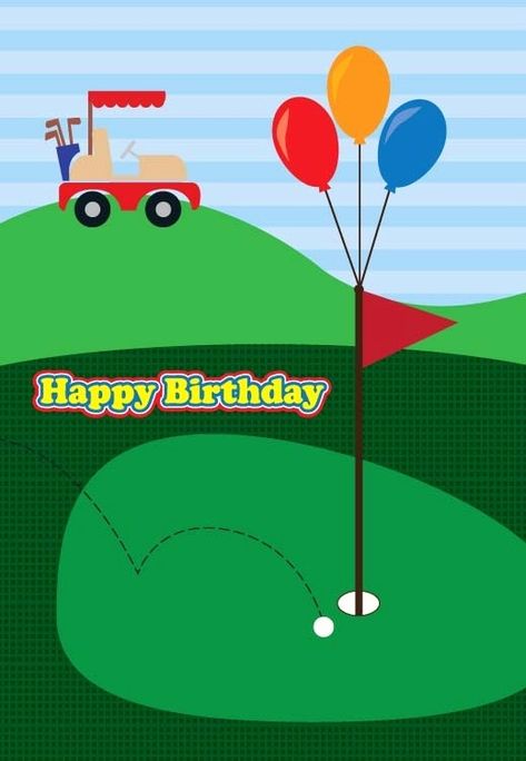 Free printable golf birthday cards lovely birthday card f... - Happy birthday images Hobby Golf Happy Birthday Golf, Birthday Greetings For Facebook, Facebook Birthday, Birthday Golf, Golf Birthday Cards, Happy Birthday Man, Golf Birthday, Masculine Birthday Cards, Happy Birthday Pictures