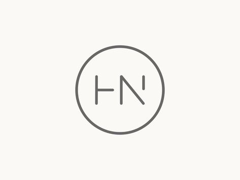 HN by Adam Primmer Hn Logo, Two Letter Logo, Typographie Logo, Whimsical Logo, Candle Logo, Skincare Logo, Inspiration Logo Design, Initials Logo Design, Dental Logo