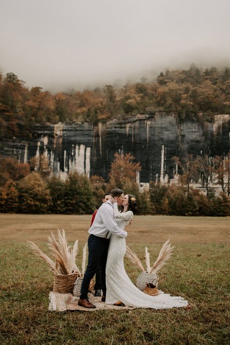 Buffalo River Elopement Inspo, Arkansas Elopement Photographer, Arkansas Elopement River Elopement, Arkansas Elopement, Farmer Photography, Adventurous Elopement, Drama Theatre, Outdoor Fall Wedding, Arkansas Wedding, Dark Wedding, Wedding Spot