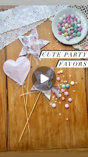 Diy Party Favors, Diy Party Decorations, Easy Tutorial, Printable Paper, Diy Party, Party Printables, Diy Cards, Star Shape, Item Number