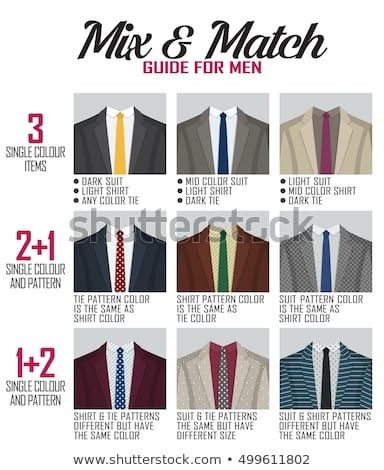 Men Suits Mix And Match, Matching Suits Men, Mens Suits Mix And Match Patterns, Mix Suits Men, Tie Suit Combination, Suit Matching Guide, Tie Matching Guide, Mens Suit Pattern, Mix And Match Suits Men