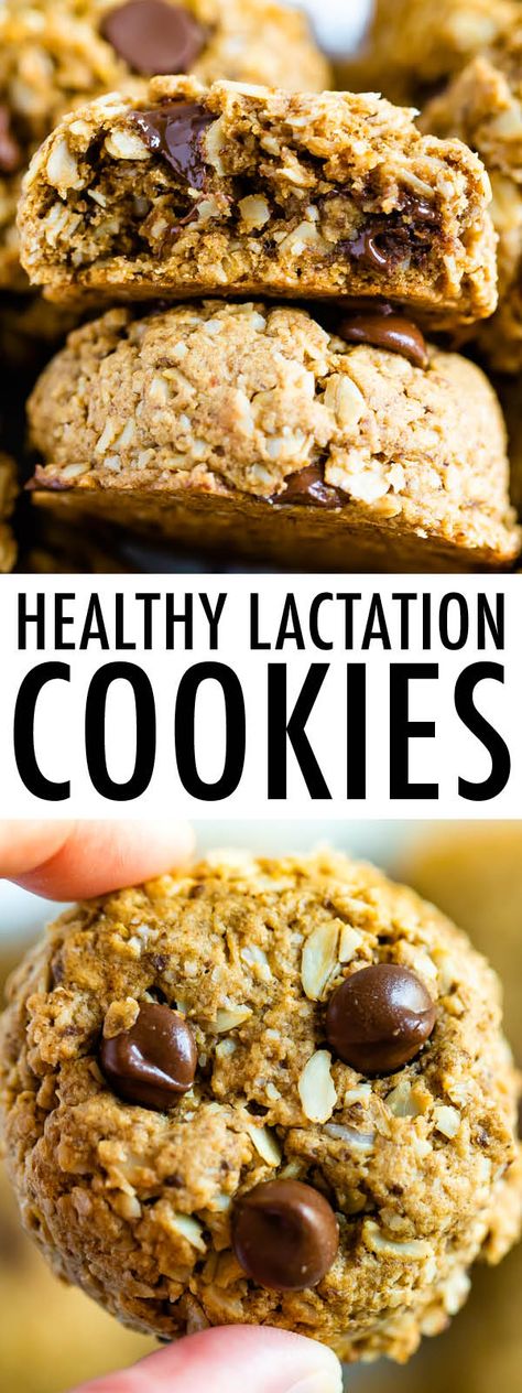 Dairy Free Lactation Cookies, Pregnancy Freezer Meals, Breastfeeding Cookies, Healthy Lactation Cookies, Lactation Cookies Recipe, Breastfeeding Snacks, Eating Bird Food, Breastfeeding Foods, Lactation Recipes