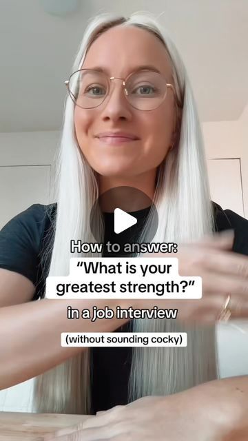 Erin McGoff | AdviceWithErin ✨ on Instagram: "@advicewitherin ✨ Just like with the “greatest weakness” question, this isn’t a one size fits all! Your answer depends on the role. But even after you’ve picked a “good” stregnth, it can be hard to articulate without sounding arrogant. 🔥 But here’s my pro tip: attribute the strength to feedback or a compliment. Instead of: ❌ “I’m extremely good at communication, it’s a gift.” Try: ✅ “My previous managers have always noted how proactive I am when it comes to communication. While I’m an independent worker, I love to proactively give my managers updates before they feel the need to ask!” ✨ You want the interviewer to think “Wow! That’s a really important strength to have in this role. And they said it so modestly!!” 🫶🏼 Typically, you want What Is Your Greatest Strength Answers, What Is Your Greatest Weakness Answers, Greatest Strength Interview Answer, Greatest Weakness Interview Answer, Job Interview Makeup Looks, Strength And Weakness Interview Answers, Interview Strengths And Weaknesses, Weaknesses For Interview, Interview Makeup And Hair