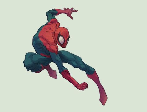 The Amazing Spider-Man! by AlexRedfish on deviantART Spiderman Poses Reference, Spiderman Poses, Red Hulk, Spiderman Spider, Spiderman Artwork, Fun To Draw, The Amazing Spider Man, Marvel Comics Wallpaper, Marvel Spiderman Art