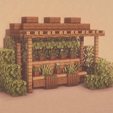 Minecraft Animal Shed Ideas, Minecraft Pigsty Ideas, Minecraft Decorated Pot, Minecraft Cattails, Minecraft Animal Pens Aesthetic, Minecraft Sniffer Enclosure Ideas, Animal Pens Minecraft Ideas, Minecraft Animal Pen Design, Minecraft Seating