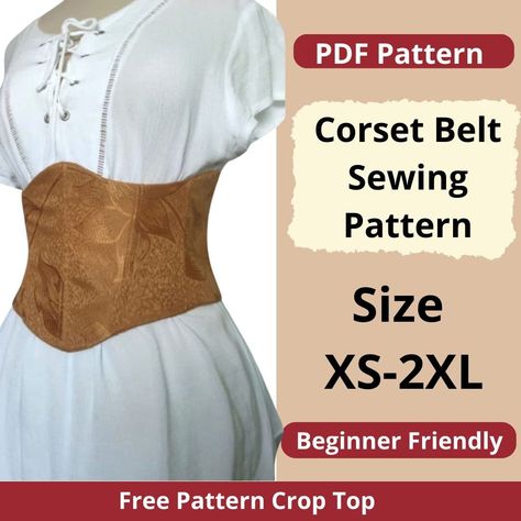 Corset tutorial free pattern