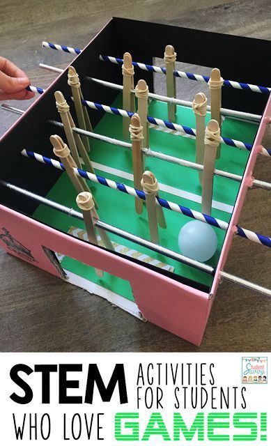 Gamer STEM Challenges! - Foosball Table Challenge Stem Games, Spring Stem Activities, Steam Experiments, Stem Activities Middle School, Stem Club, Easy Stem, Summer Stem, Stem Students, Steam Challenges