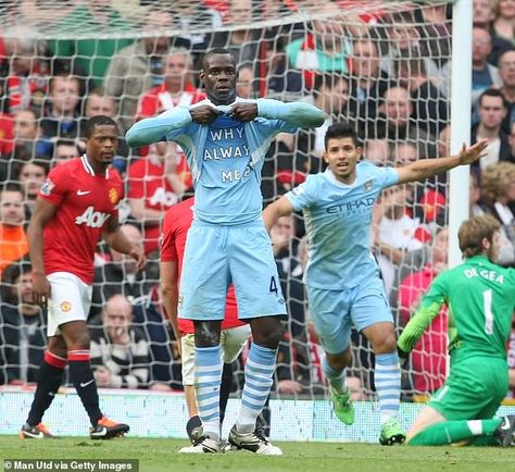 Why Always Me, Mario Balotelli, Football Players Images, Super League, Sport Icon, Crazy Quotes, Got Books, Old Trafford, Man United