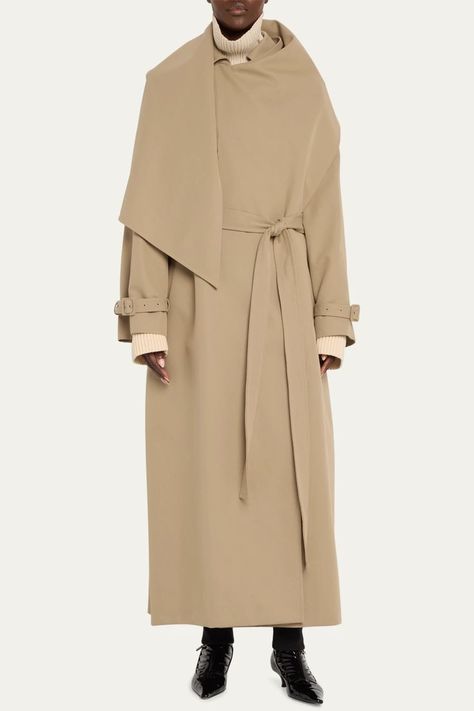 Coat Outfits, Abayas Fashion, The Row, Trench Coat, Autumn Fashion, Design