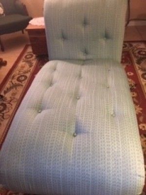 How To Reupholster A Chaise Lounge, Reupholster Chaise Lounge, Lounge Chair Diy, Chaise Lounge Slipcover, Fabric Lounge Chair, Lounge Couch, Diy Chair, House Projects, Chaise Lounge Chair