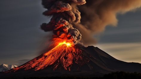 erupting volcano pictures Volcano Background Landscape, Volcano Aesthetic, Volcano Background, Composite Volcano, Volcano Pictures, It Background, Volcano Photos, Mount Pinatubo, Erupting Volcano