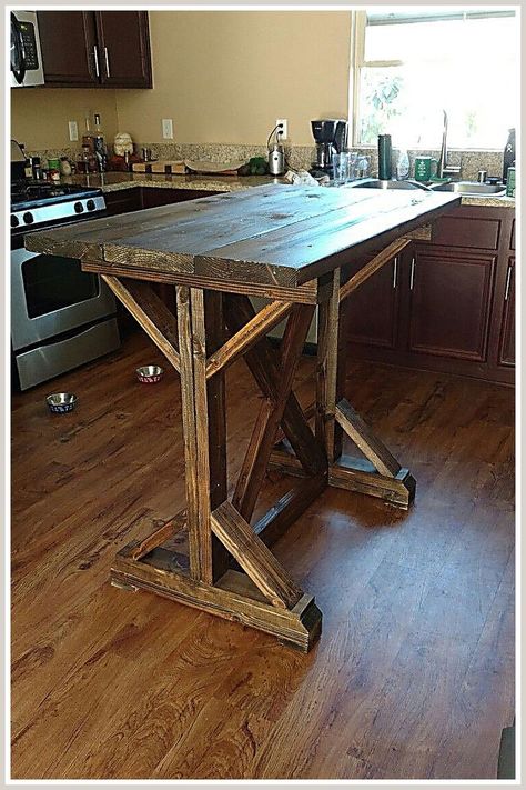 Outdoor Tables - Amazing! I love it - Visit to See More IMMEDIATELY! Bar Height Dining Table, High Dining Table, Wood Table Design, High Top Tables, Pub Table Sets, Outdoor Tables And Chairs, Patio Bar Set, Bar Height Table, Kitchen Tables