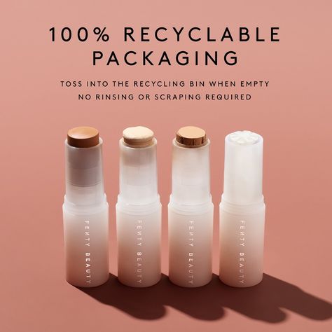 Shop Fenty Beauty by Rihanna's Fenty Eaze Drop Blur + Smooth Tint Stick at Sephora. This light-coverage, long-wear tint stick has a blurring effect. Fenty Beauty Skin Tint, Fenty Eaze Drop, Fenty Skin, Skin Tint, Neutral Undertones, Stick Foundation, Rihanna Fenty, Beauty Packaging, Fenty Beauty