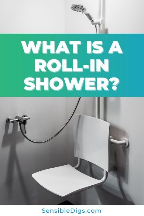 The lowdown on roll-in showers, what they are, and what they do. Plus, why would you need one, and what makes them different? Let’s find out. Roll In Shower Ideas No Door, Rollin Shower Ideas, Handicapped Bathroom Ideas Roll In Showers, Roll In Shower No Door 72”x 42”, Recirculating Shower System Van, Roll In Showers, Shower Fixtures, Hotel Bathroom, Water Quality