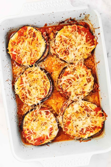 Keto Eggplant Parmesan, Keto Eggplant, Cooking Eggplant, Low Carb Marinara, Eggplant Recipes Parmesan, Egg Diet Plan, Baking Powder Uses, Low Carb Vegetarian Recipes, Boiled Egg Diet Plan