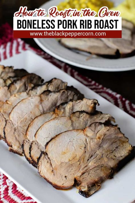 Rib End Pork Roast Recipes, Pork Loin Center Rib Roast Recipe, Pork Prime Rib Roast How To Cook, Boneless Pork Rib Roast Recipe, Pork Rib Roast Boneless Slow Cooker, Pork End Roast Recipes, Pork Ribeye Roast Crockpot, Pork Rib Roast Recipes, Boneless Pork Ribeye Roast Recipes