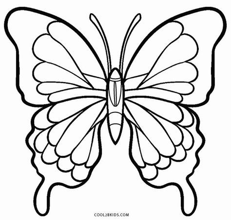 Coloring Pages of Butterflies Printable Butterfly Coloring Pages, Wings Folded, Butterfly Step By Step, Butterfly Coloring Pages, Printable Butterfly, Butterfly Art Drawing, Butterfly Coloring, Butterfly Stencil, Paper Mosaic