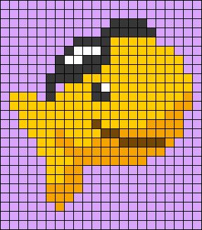 Perler Fish Pattern, Pixel Art 32 By 32 Grid, Crochet Tapestry Grid Easy, 20 By 20 Pixel Art, Goldfish Pixel Art, Aesthetic Pixel Art Grid, Food Alpha Pattern, 32x32 Pixel Art Grid Cute, Pixel Alpha Pattern