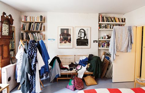 Todd Selby interviews Margot and Fergus Henderson - Interactive Feature - T Magazine Fergus Henderson, Adult Bedroom, Bike Shed, T Magazine, Future Apartment, East London, Whips, Danish Modern, Hope Chest