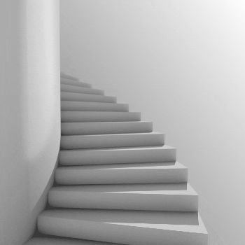 Stairs Gif, Illusion Gif, Wait For It, Stairway To Heaven, House Stairs, Pisco, White Art, Optical Illusions, Motion Design