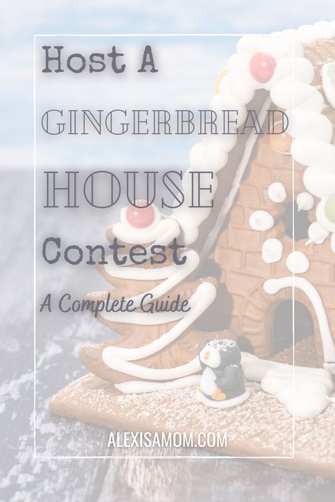 Gingerbread House Contest, Haunted Gingerbread House, Homemade Gingerbread House, Best Gingerbread Cookies, Ginger Bread House Diy, Cool Gingerbread Houses, Ginger House, Gingerbread House Parties, Gingerbread Party