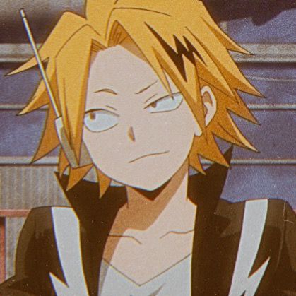 #denki #denkikaminari #kaminari #mhaicon #bnhaicon #mha #bnha #bokunohero #myheroacademia #anime #animeaesthetic #animeicon #aesthetic Yellow Aesthetic Pastel, Denki Kaminari, Yellow Theme, Aesthetic Japan, Black Anime Characters, Collage Poster, Yellow Art, Yellow Wallpaper, Anime Wall Art