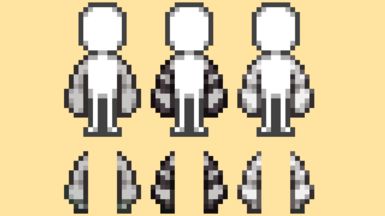 FS - SB's Oversized Sleeves at Stardew Valley Nexus - Mods and community Stardew Valley Fashion Sense Mods, Stardew Valley Fashion Sense, Stardew Mods, Gamer Baby, Stardew Valley Tips, Pony Games, Friends Cartoon, Grayscale Image, Best Friends Cartoon