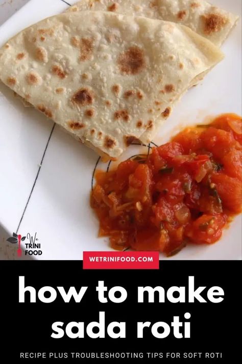 Trinidad Roti, Trinidadian Food, Bread Dips Recipes, Bread Dips, Trini Recipes, Trinidad Food, Trinidadian Recipes, Recipes With Yeast, Dips Recipes