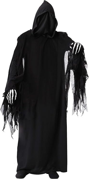 halloween costumes Scary Kids Costumes, Dark Reaper, Grim Reaper Costume, Dark Costumes, Reaper Costume, Costume College, Scary Kids, Plus Size Costume, Black Halloween Dress