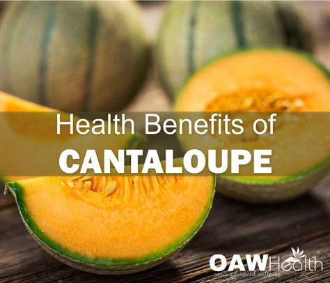 At first the health benefits of cantaloupe may not seem as many as with other fruits. Coming in at a low 54 calories per cup it provides 78% of vitamin C. Cantelope Fruit Benefits, Benefits Of Cantaloupe, Melon Benefits, Cantaloupe Benefits, Cleaning Eating, Cantaloupe Recipes, Canteloupe, Fruit Benefits, Dr Sebi