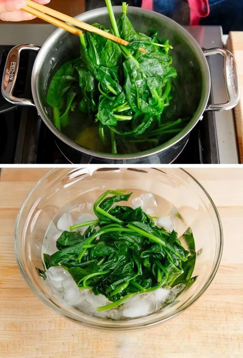 Best Methods To Cook Spinach How To Cook Spinach, Spinach Dishes, Cook Spinach, Instant Pot Steam, Raw Spinach, Num Num, Baby Spinach, How To Cook, Instant Pot