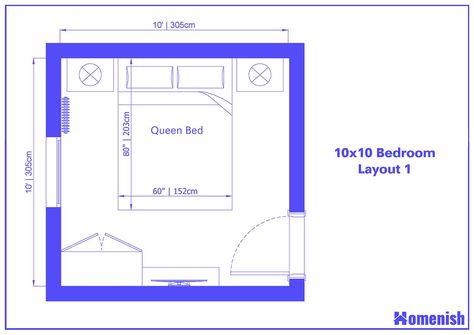 12 By 9 Bedroom Layout, 10x10 Room Layout, 10 By 11 Bedroom Layout, 10 X 10 Bedroom Layout, 12x12 Bedroom Layout, 10x11 Bedroom Layout Ideas, 10x10 Bedroom Design, Small Bedroom Layout Ideas 10x10, 10x10 Bedroom