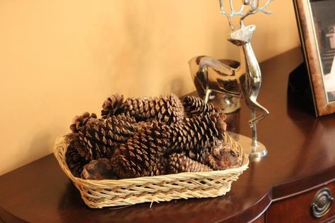 Place a few cinnamon-scented pine cones in a basket in the foyer or corner of the living room, use in holiday displays or pass along to friends to share the spirit of the season. National Christmas Tree, Diy Cinnamon, Scented Pinecones, Cranberry Cinnamon, Stove Top Recipes, Pumpkin Photos, Christmas Spices, Orange Rind, Holiday Scents