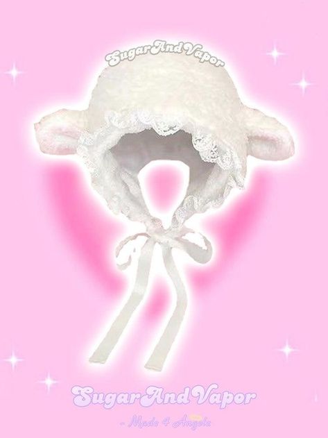 Lamb Hat, Plush Hat, Cute Lamb, Ear Design, Sweet Lolita, J Fashion, Lolita Fashion, Egift Card, Cute Fashion