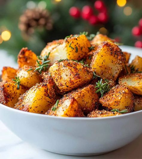 Potato Seasoning Recipe, Potato Seasoning, Parboiled Potatoes, Blueberry Shortcake, Christmas Roast, Holiday Roasts, Roasted Potato, Pumpkin Chili, Crock Pot Desserts