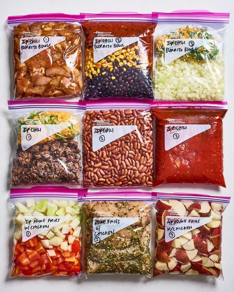 Instapot Meals, Freezer Dinners, Slow Cooker Freezer Meals, Freezable Meals, Freezer Meal Planning, Make Ahead Freezer Meals, Dehydrated Foods, Meal Prep Plans, Easy Freezer Meals