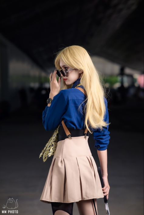 Fem Nanami Kento, Nanami Kento Cosplay, Jjk Cosplay, Karneval Outfit, Female Cosplay Ideas, Nanami Jjk, Comicon Cosplay, Cosplay Ideas Women, Top Cosplay