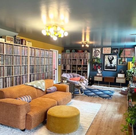 Choose your listening room experience! 🎶 ⠀⠀⠀⠀⠀⠀⠀⠀⠀ Are you hitting up: + Room 1: @alldayvinyl + Room 2: vinylxdenim + Room 3: @meganpflugdesigns . . . #vinyl #records #record #vinylcommunity #vinylcollector #recordcollector #music #recordstoreday #rsd #recordcrates #music #audiolounge #audio #calgarymusic #vinylcollection #crateculture #recordstore #recordstores #listeningroom Listening Room Ideas, Vinyl Record Room, Records Storage, Record Crate, Home Music Rooms, Record Room, Music Rooms, Library Room, Vinyl Collectors