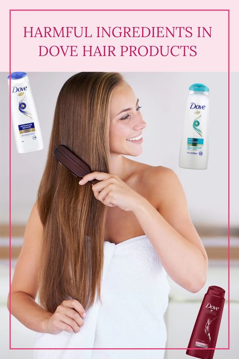 Learn about damaging ingredients in Dove hair care. Discover if Dove Shampoo causes hair loss and damage. Dove Hair Products, Dove Hair Care, Dove Shampoo, Healthy Lifestyle Habits, Hair Do, Beauty Games, Dry Oil, Normal Hair, Makeup Techniques