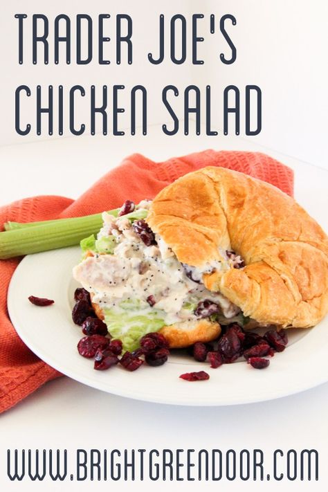 Fruit Plus, Chicken Salads, Country Chicken, Chicken Salad Recipe, Salad Wraps, Chicken Salad Sandwich, Salad Sandwich, Chicken Salad Recipes, Trader Joe’s