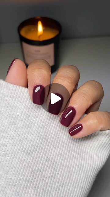 Adeeba Khan on Instagram: "something about it..  @opi yes my condor can-do (linked on my ltk!)  #nails #nailinspo #fallnails #autumnnails #darknails #simplenails #gelnails #diynails #opi #purplenails #shortnails" Girlie Girl, Dark Nails, Purple Nails, Mani Pedi, Nails Nails, Diy Nails, Simple Nails, Short Nails, Nail Inspo