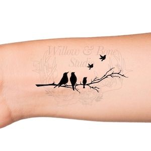 Bird Tattoo Family, Owl Family Tattoo, Moth Tattoo Design, Tattoo Family, Tiny Wrist Tattoos, Family Tattoo, Moth Tattoo, Owl Family, Bird Tattoo