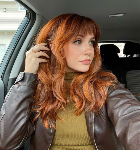 Stevie Nicks Haircut, Ouji Style, Red Hair Aesthetic, Cheveux Oranges, Haircut Inspo, Style Wig, Ginger Hair Color, Hair Color Auburn, Hair Aesthetic