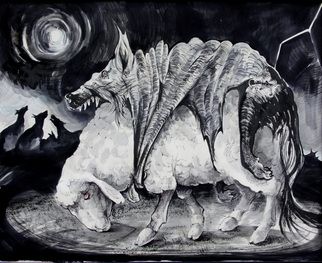 Sheep In Wolves Clothing, Wolf Clothing, Blood Hunter, Buzzard, Creatures Of The Night, Funny Drawings, Ap Art, Art Clay, Wolf Art