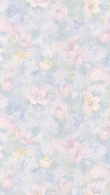 Wallpaper Computer, Flowery Wallpaper, Flower Background Wallpaper, Watercolor Wallpaper, Cute Patterns Wallpaper, Simple Wallpapers, Pastel Wallpaper, Cute Backgrounds, Story Instagram