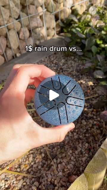 Yard Rhythm on Instagram: "Another one is so relaxing 😌🎶 #raindrum #instrument #garden #home" Garden Instruments Storage, Diy Rain Sound Maker, Rain Drum, Garden Xylophone, Permaculture Rain Garden, Rain Music, Barn Living, Another One, Garden Doors